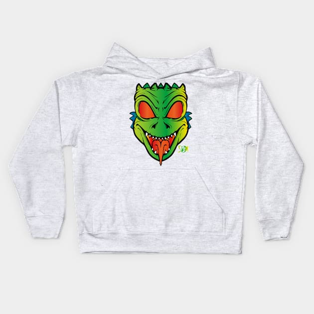 It Came from Beyond Kids Hoodie by RDandI